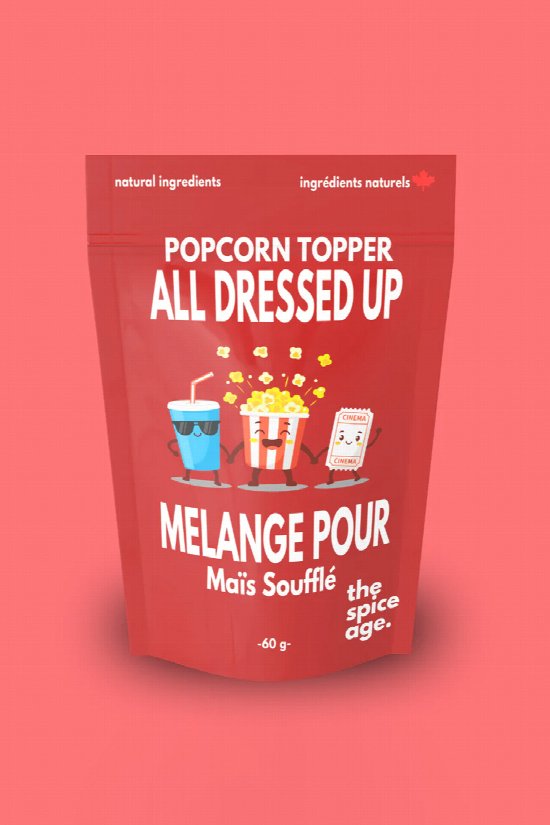 All Dressed Up Popcorn Topper 2